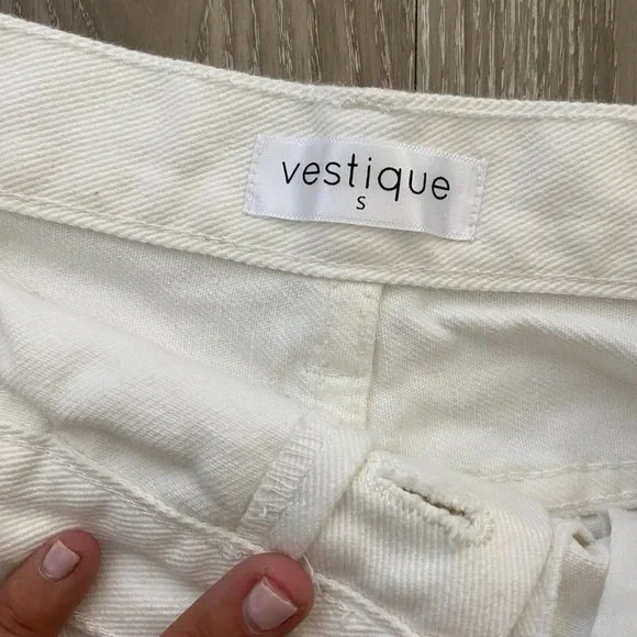 Vestique White denim skort - Picture 7 of 7